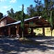 Cabin view from driveway